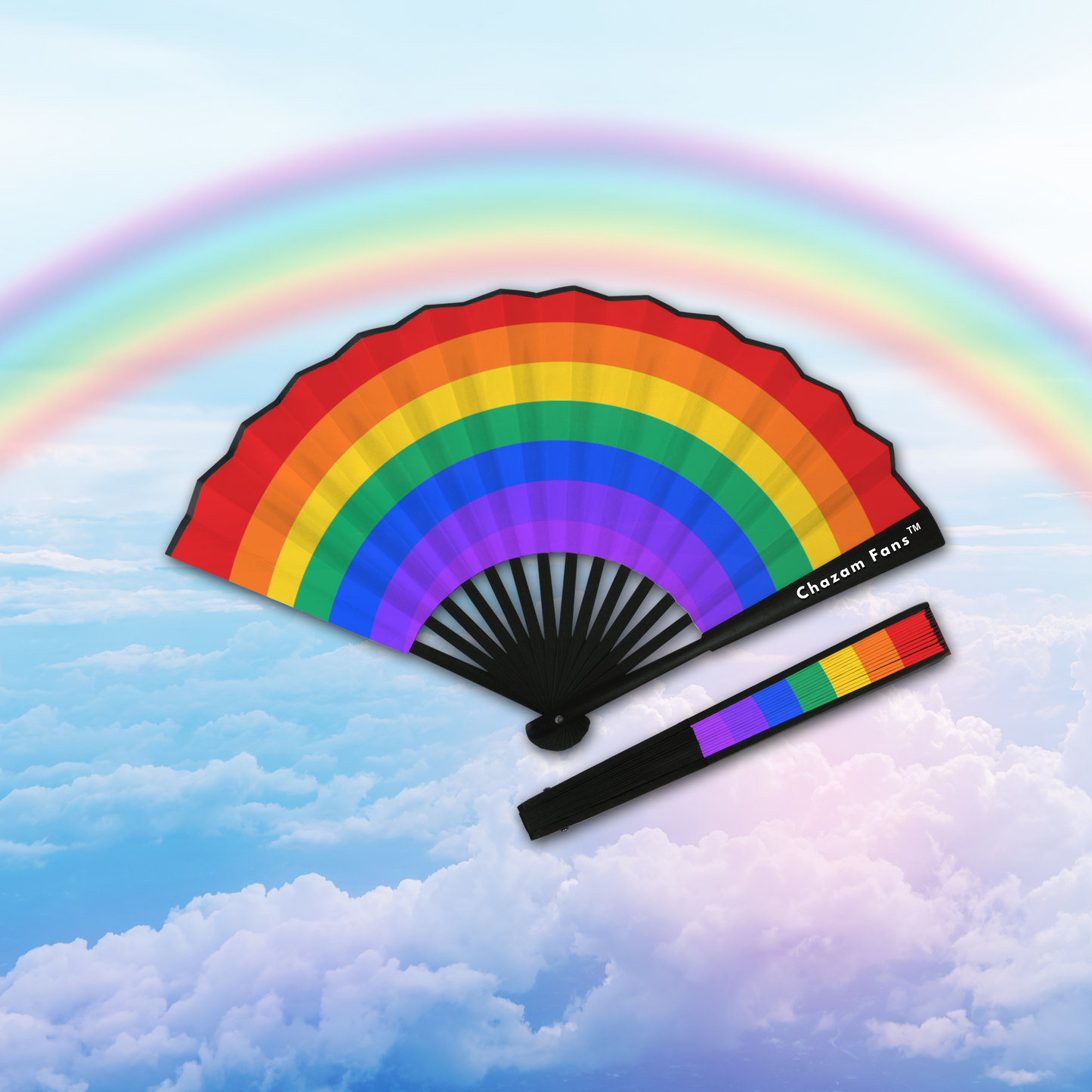 Rainbow Clack Fan By Chazam Fans™