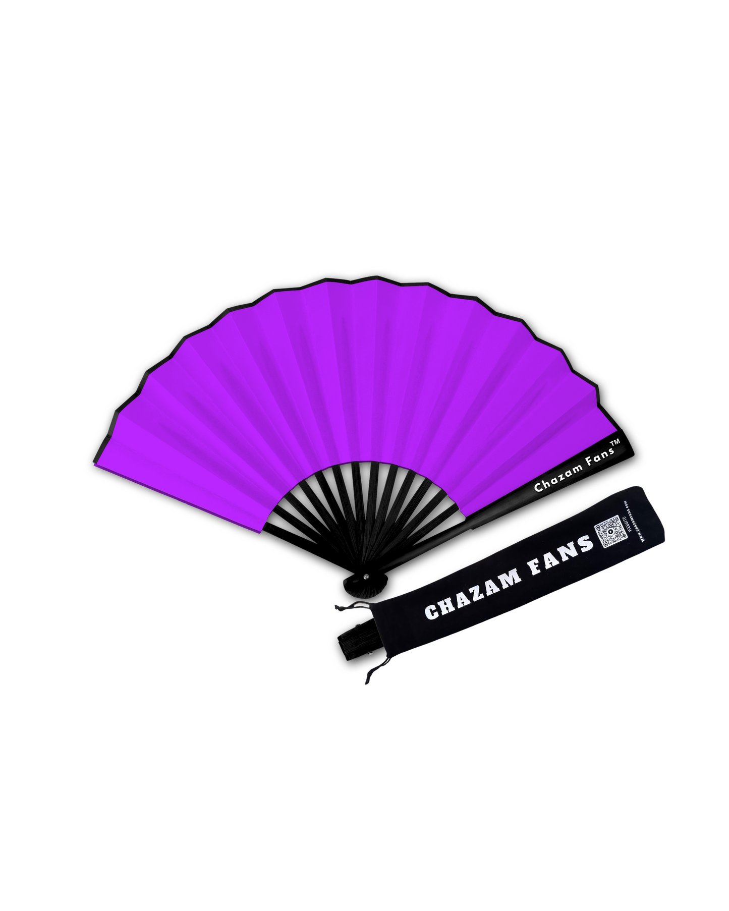 Solid Color Clack Fan By Chazam Fans™