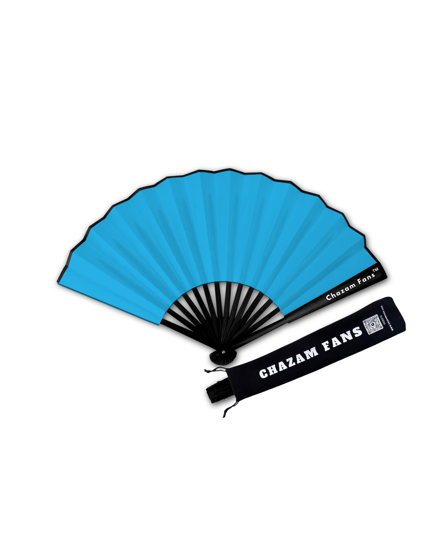Solid Color Clack Fan By Chazam Fans™