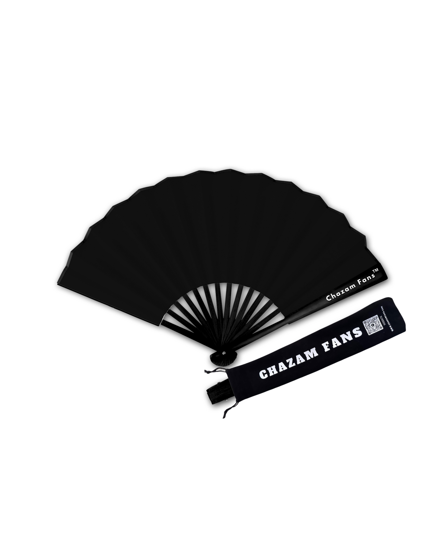 Solid Color Clack Fan By Chazam Fans™