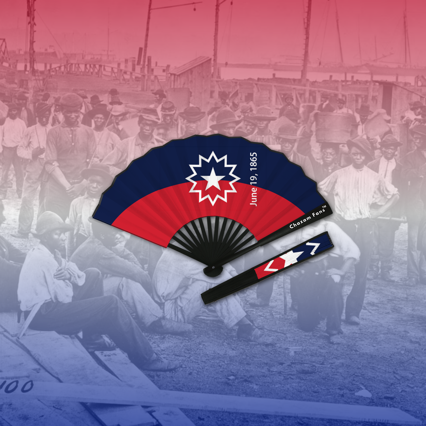 Cultural Flag Clack Fan By Chazam Fans™