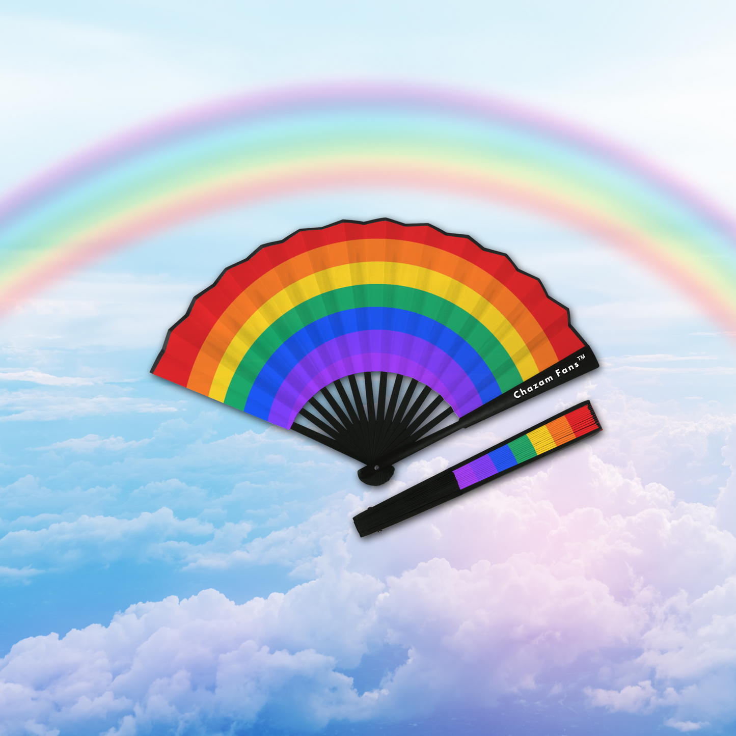 Rainbow Clack Fan By Chazam Fans™