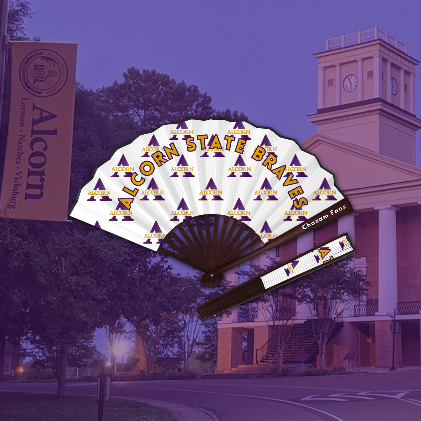 Alcorn State Braves Chazam Fan