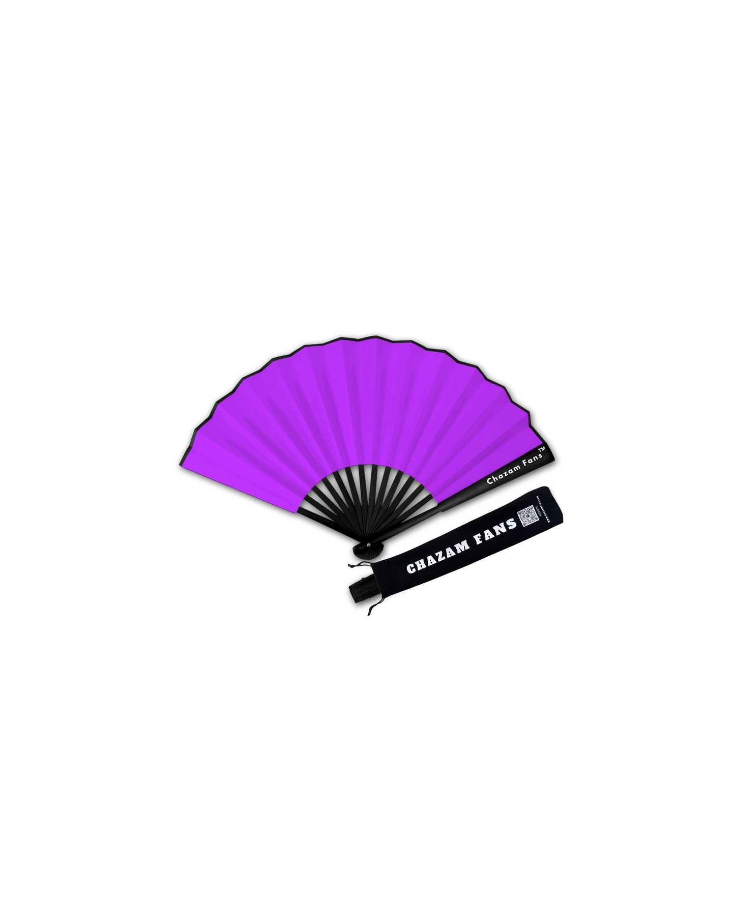 Solid Color Clack Fan By Chazam Fans™