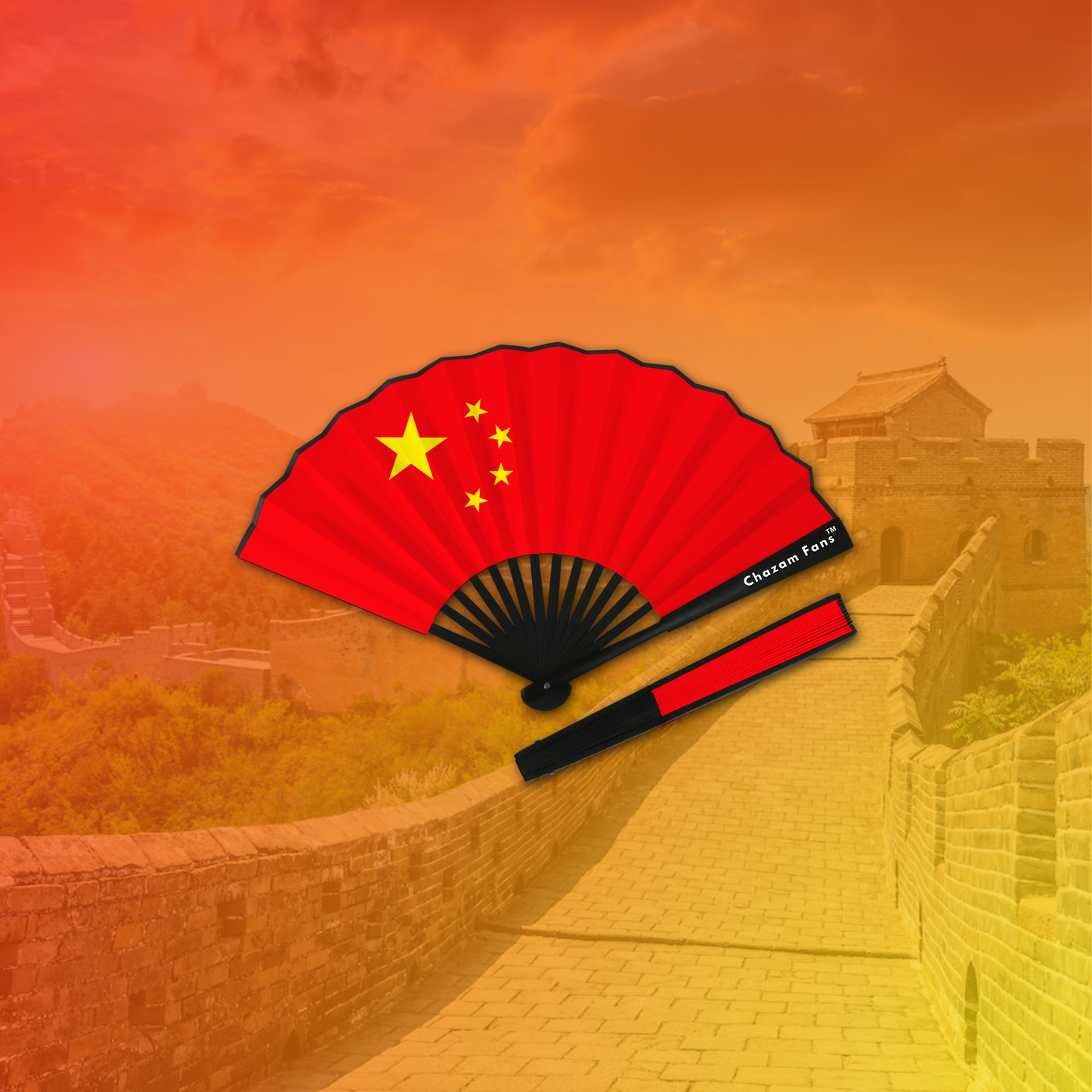 Cultural Flag Clack Fan By Chazam Fans™