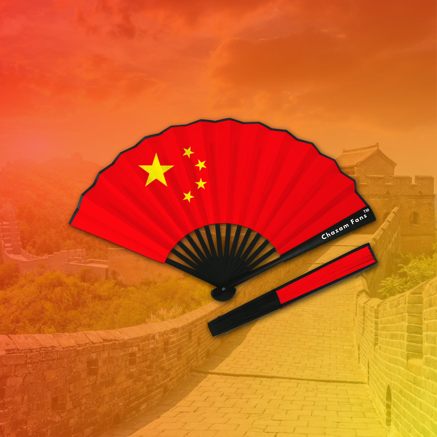 Cultural Flag Clack Fan By Chazam Fans™