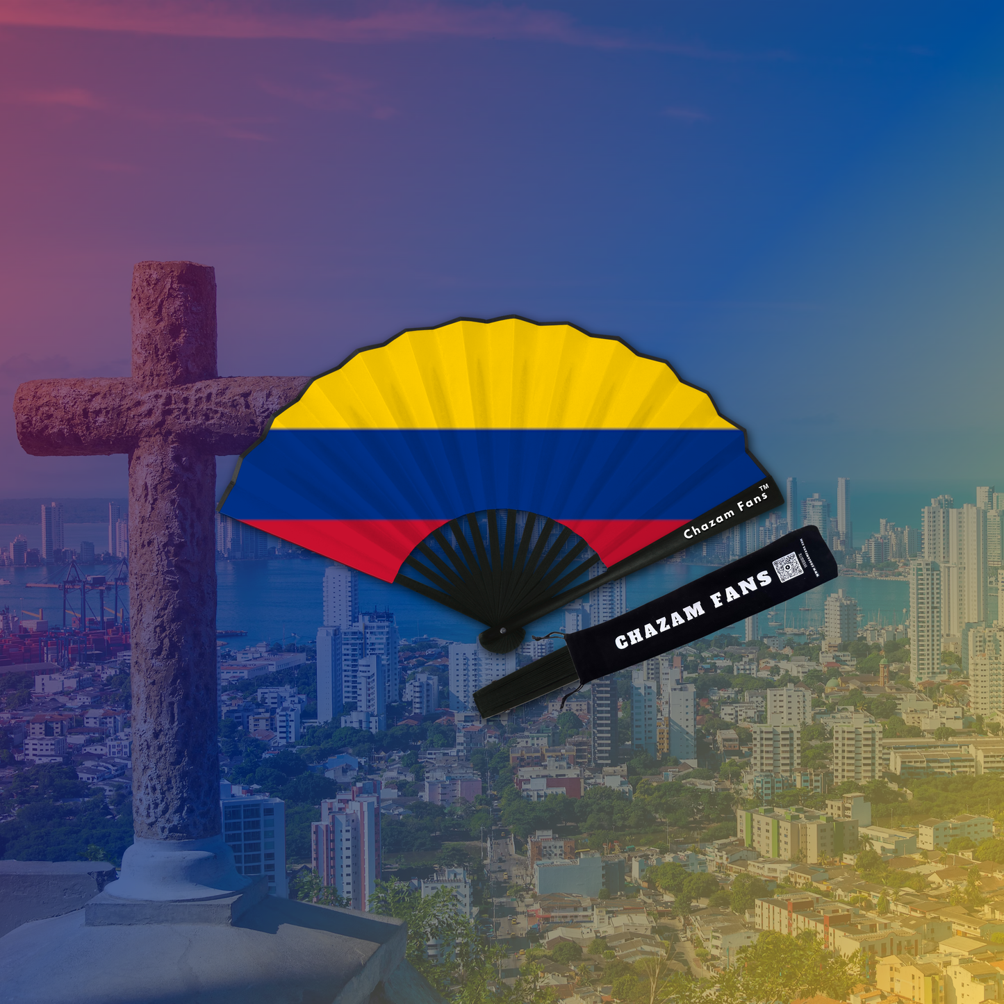 Cultural Flag Clack Fan By Chazam Fans™