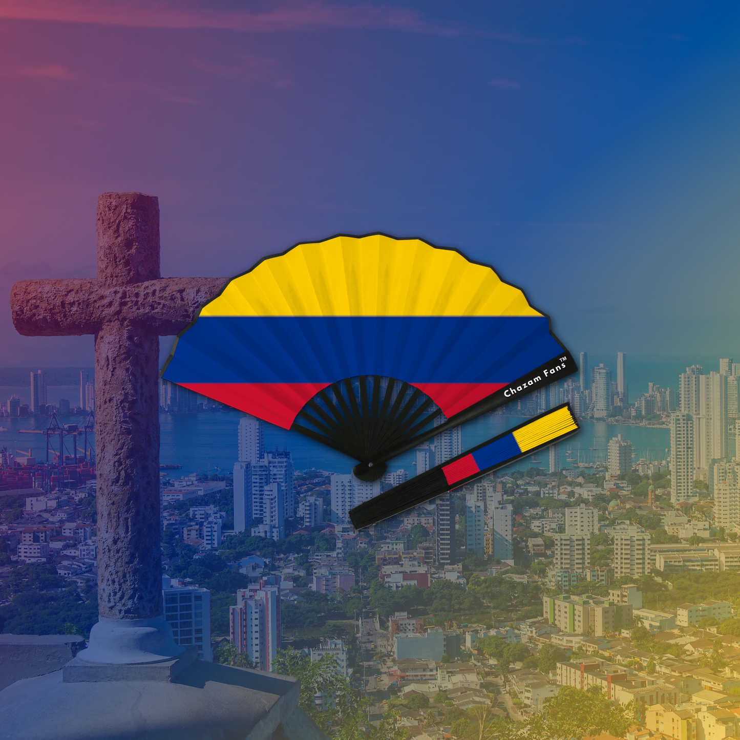 Cultural Flag Clack Fan By Chazam Fans™