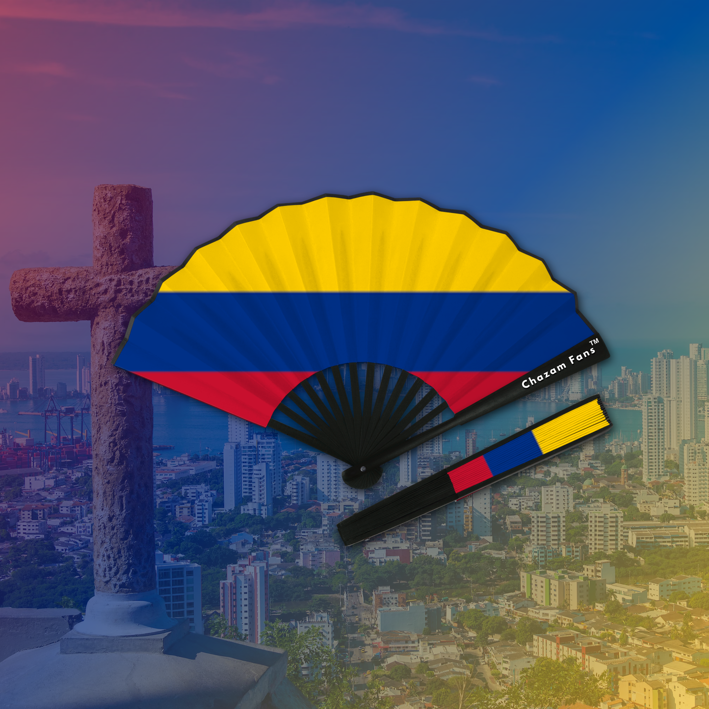 Cultural Flag Clack Fan By Chazam Fans™