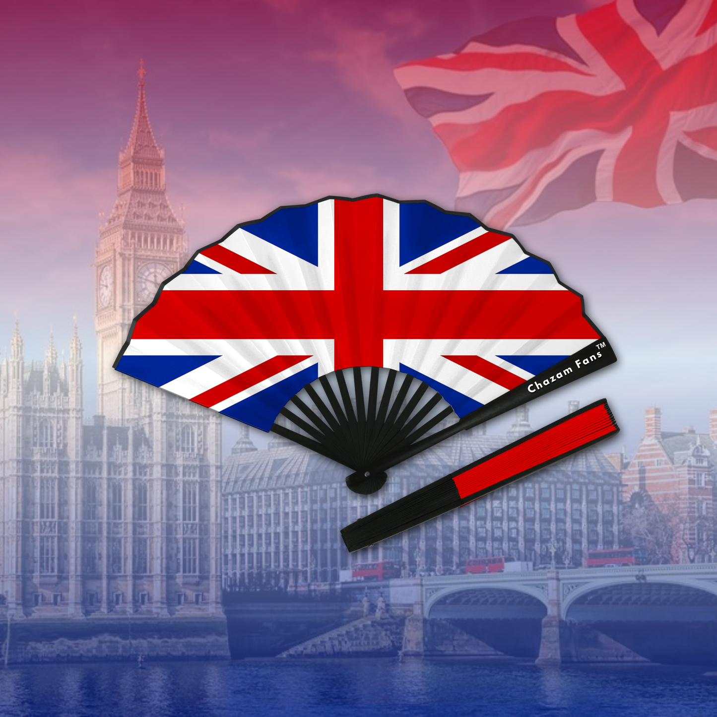 Cultural Flag Clack Fan By Chazam Fans™