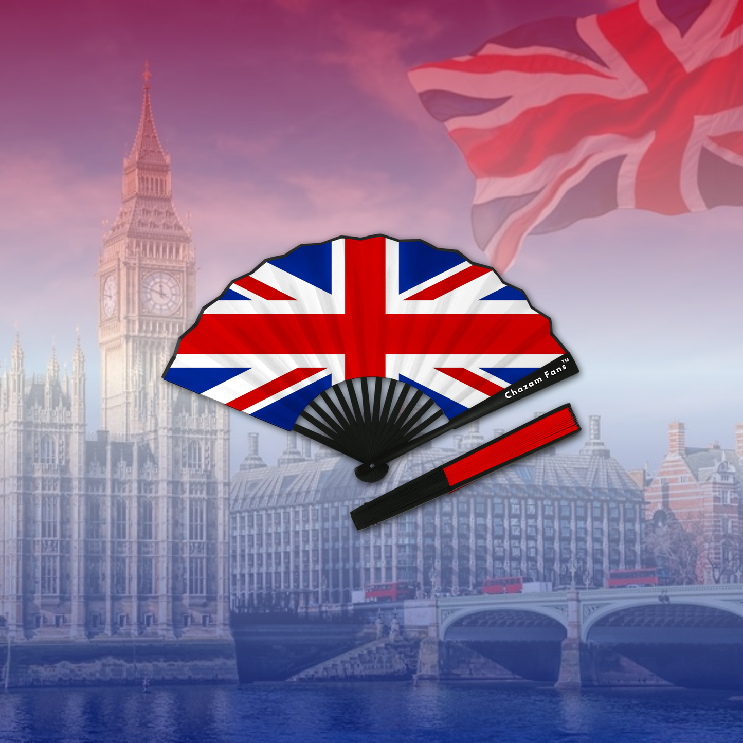 Cultural Flag Clack Fan By Chazam Fans™
