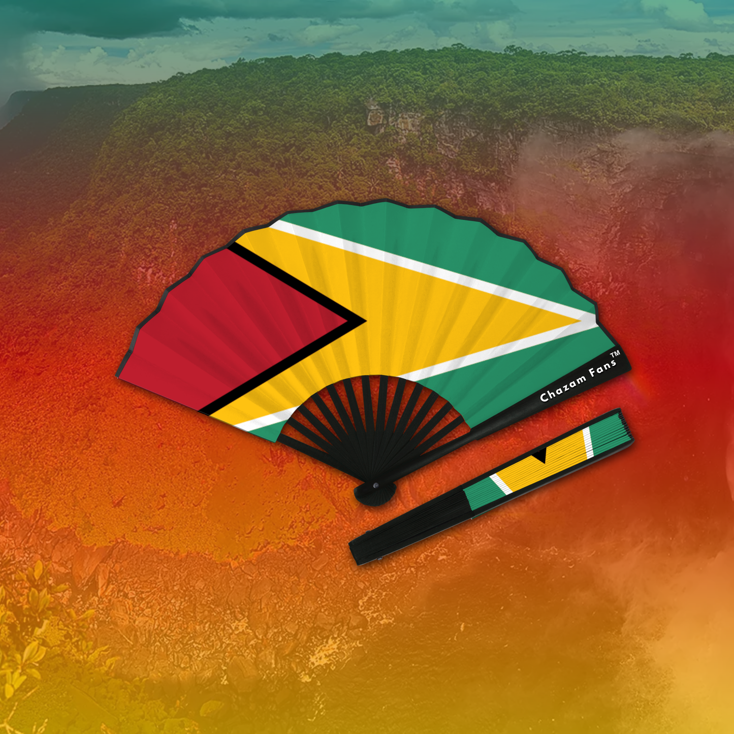 Cultural Flag Clack Fan By Chazam Fans™