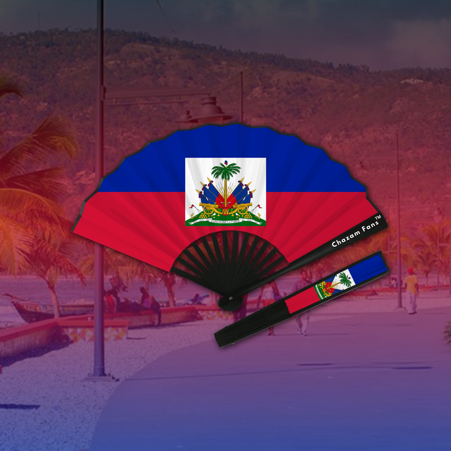 Cultural Flag Clack Fan By Chazam Fans™