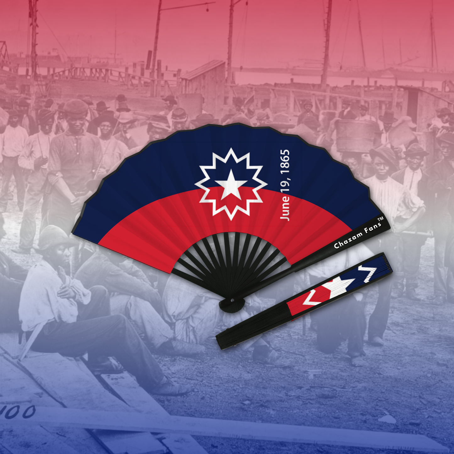 Cultural Flag Clack Fan By Chazam Fans™