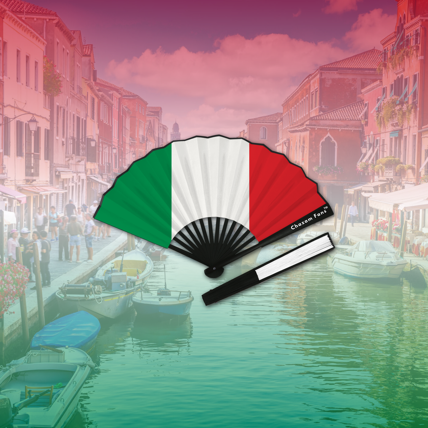 Cultural Flag Clack Fan By Chazam Fans™