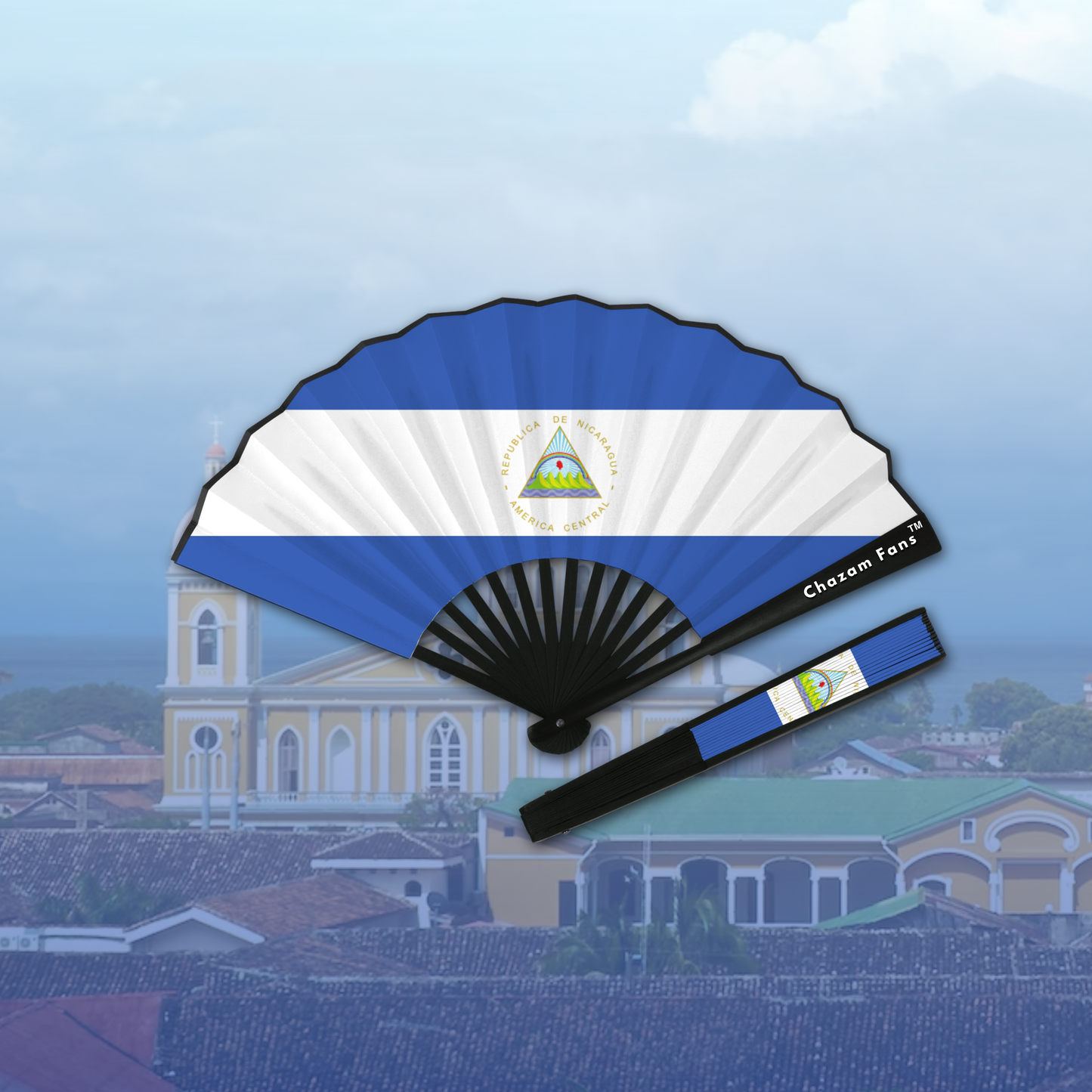 Cultural Flag Clack Fan By Chazam Fans™