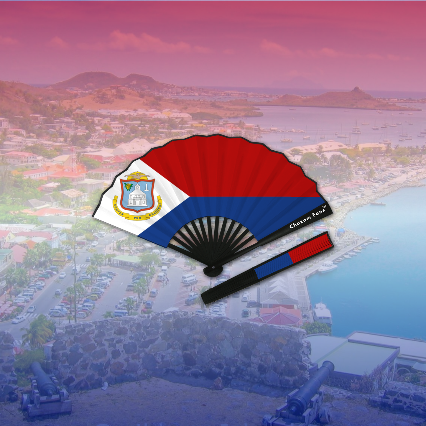 Cultural Flag Clack Fan By Chazam Fans™