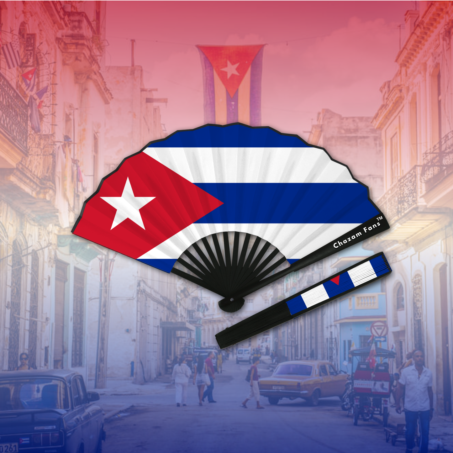 Cultural Flag Clack Fan By Chazam Fans™