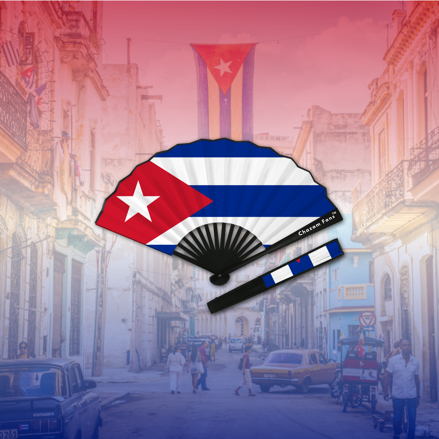 Cultural Flag Clack Fan By Chazam Fans™