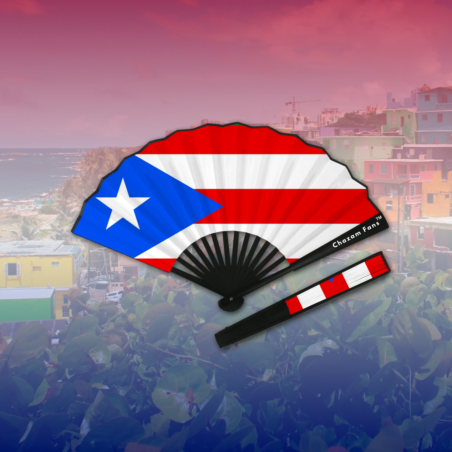 Cultural Flag Clack Fan By Chazam Fans™