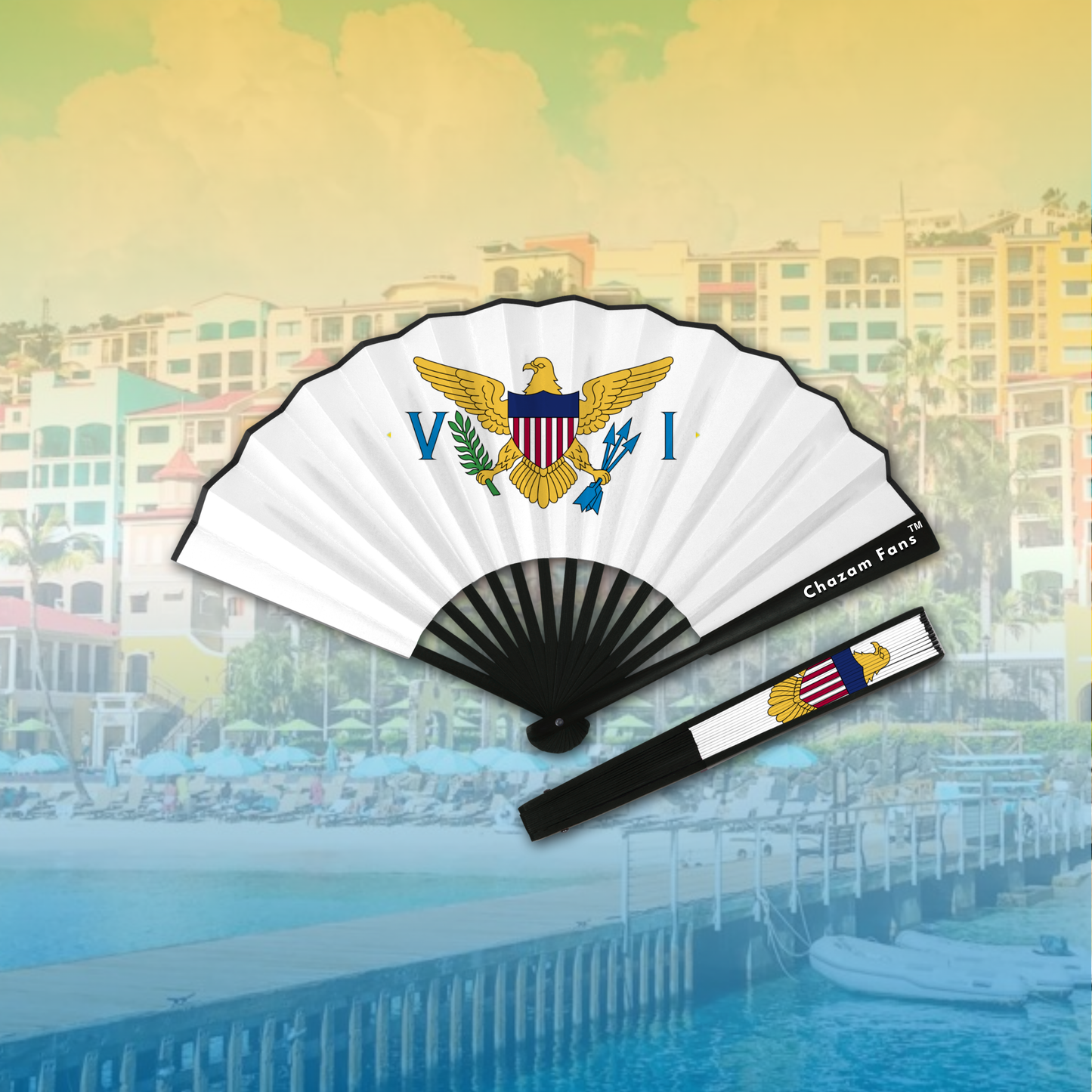 Cultural Flag Clack Fan By Chazam Fans™