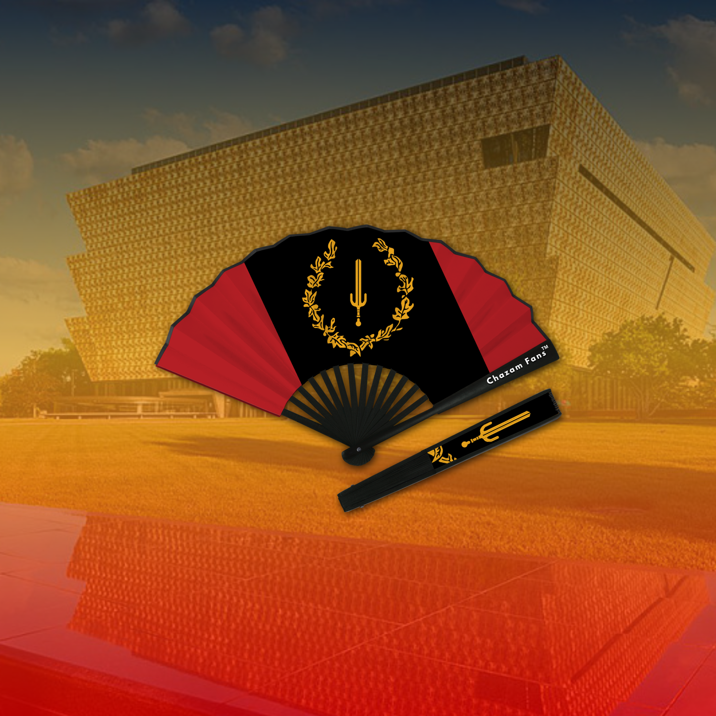 Cultural Flag Clack Fan By Chazam Fans™
