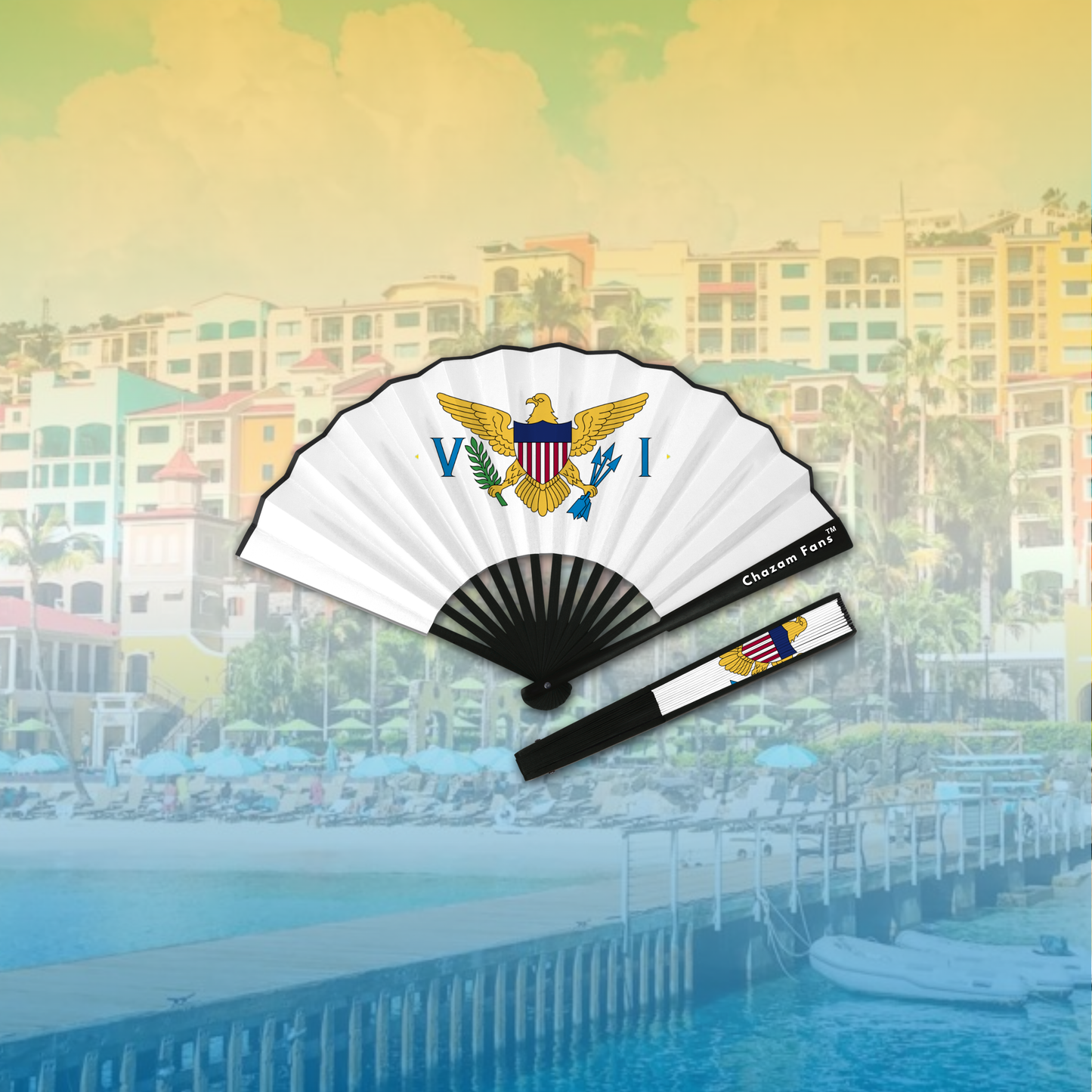 Cultural Flag Clack Fan By Chazam Fans™