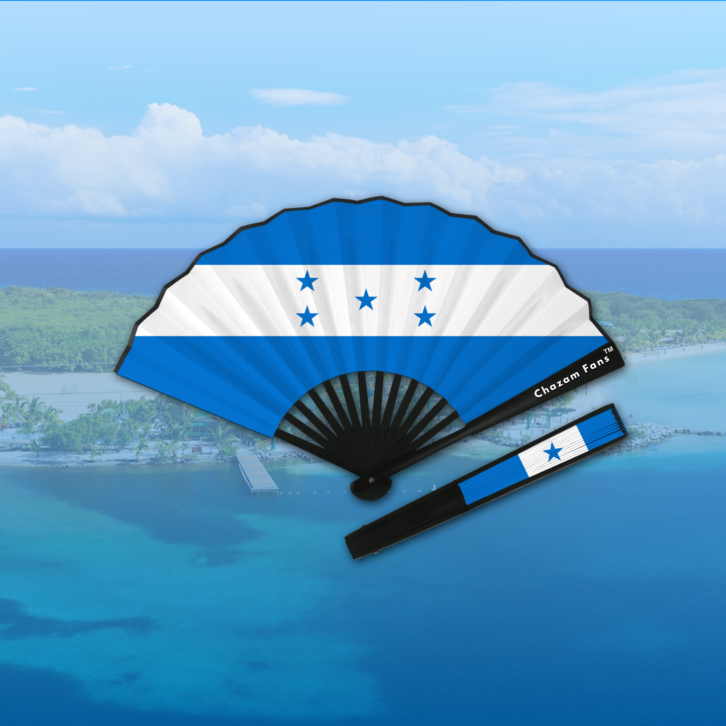 Cultural Flag Clack Fan By Chazam Fans™