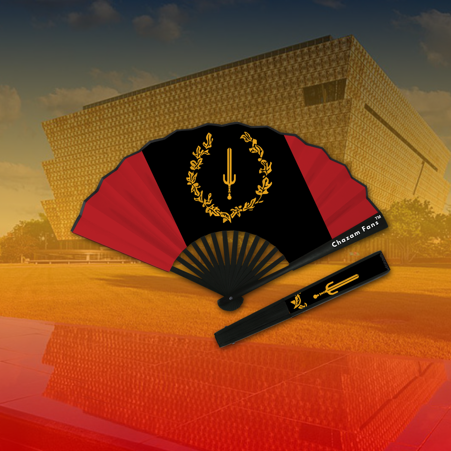 Cultural Flag Clack Fan By Chazam Fans™