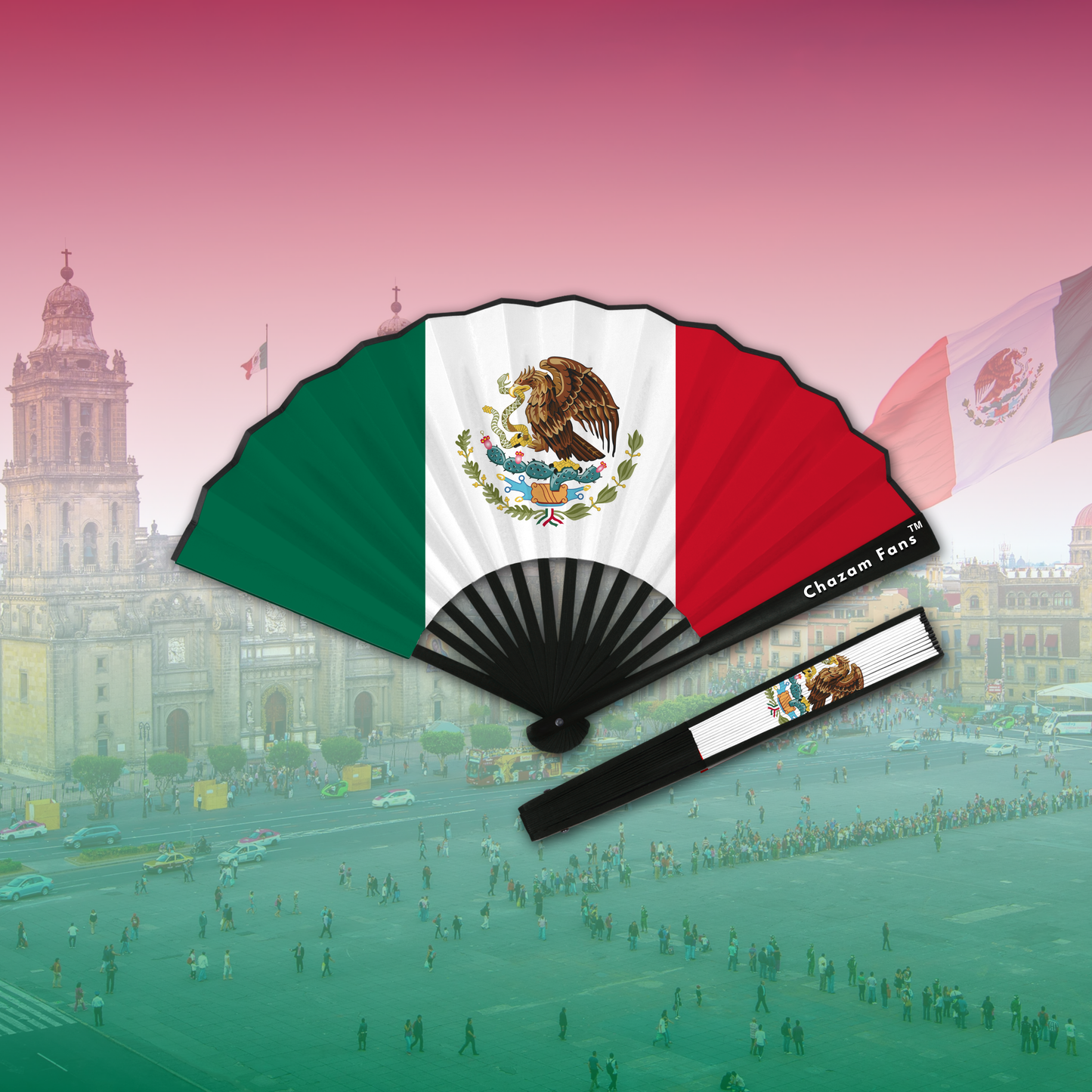 Cultural Flag Clack Fan By Chazam Fans™
