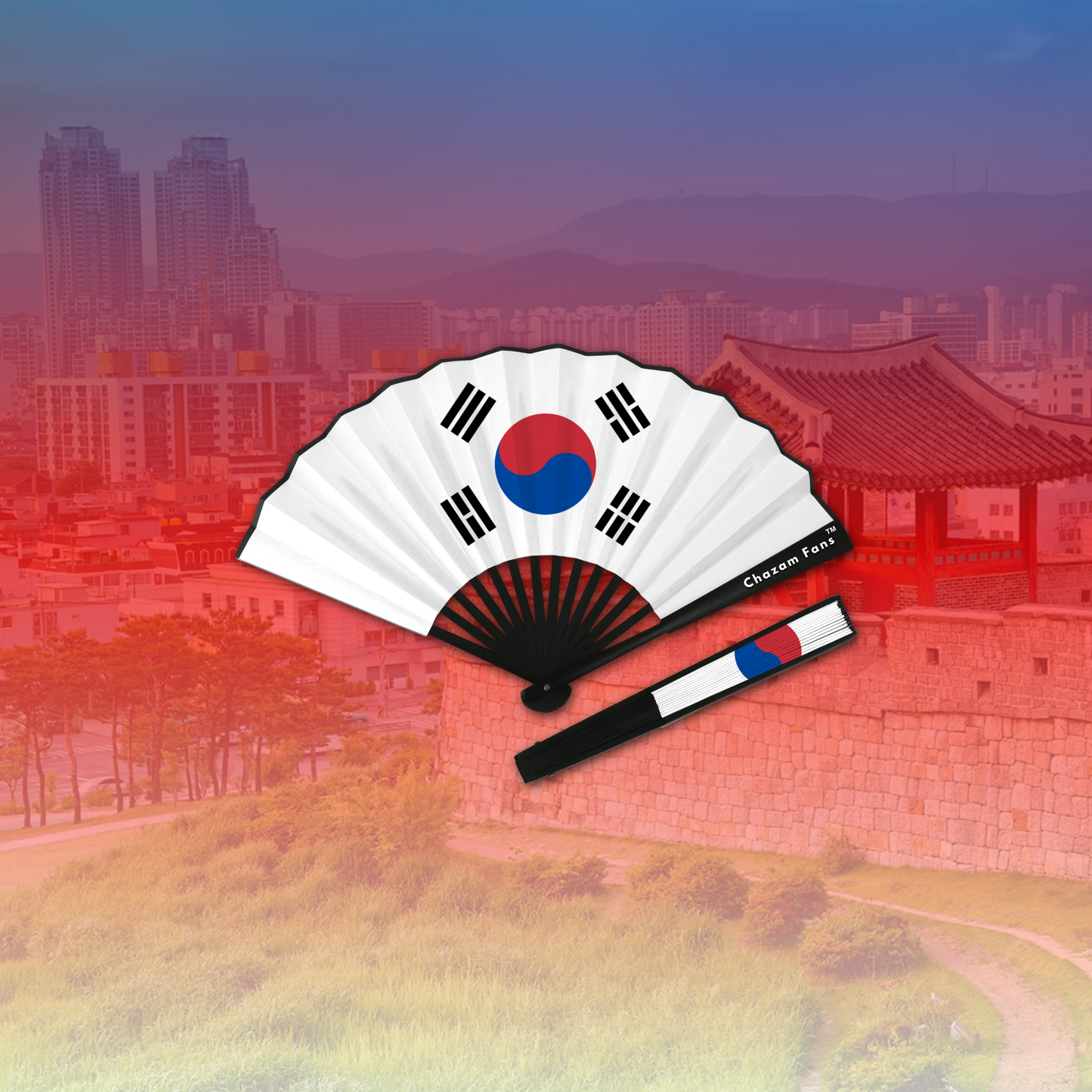 Cultural Flag Clack Fan By Chazam Fans™