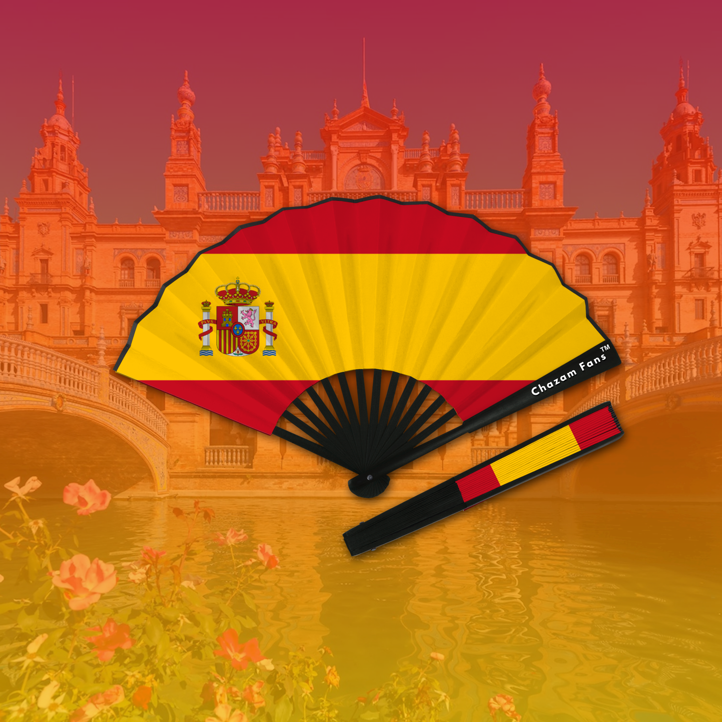 Cultural Flag Clack Fan By Chazam Fans™