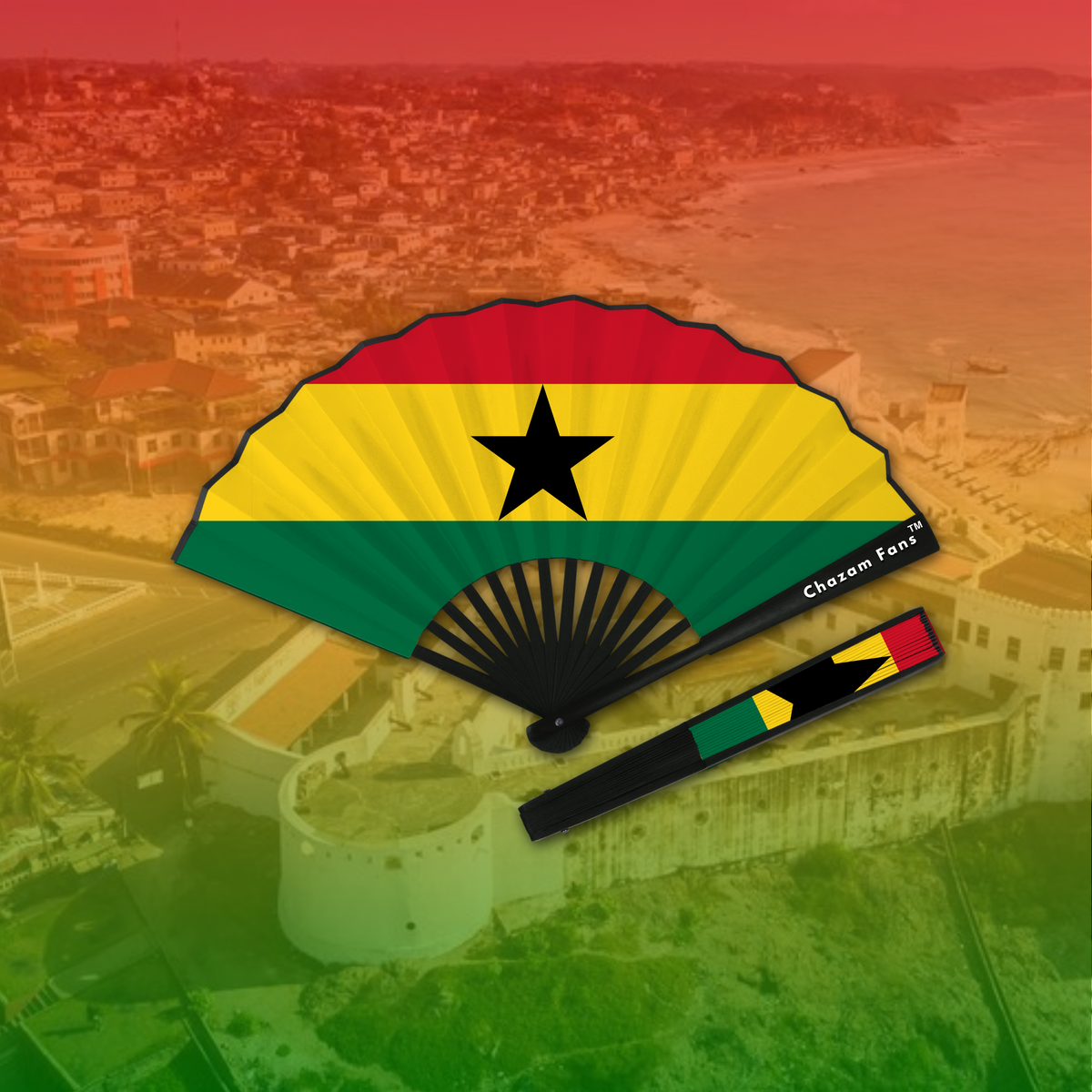 Cultural Flag Clack Fan By Chazam Fans™
