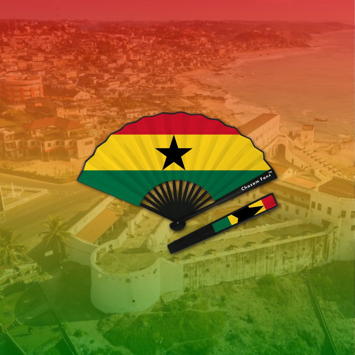 Cultural Flag Clack Fan By Chazam Fans™