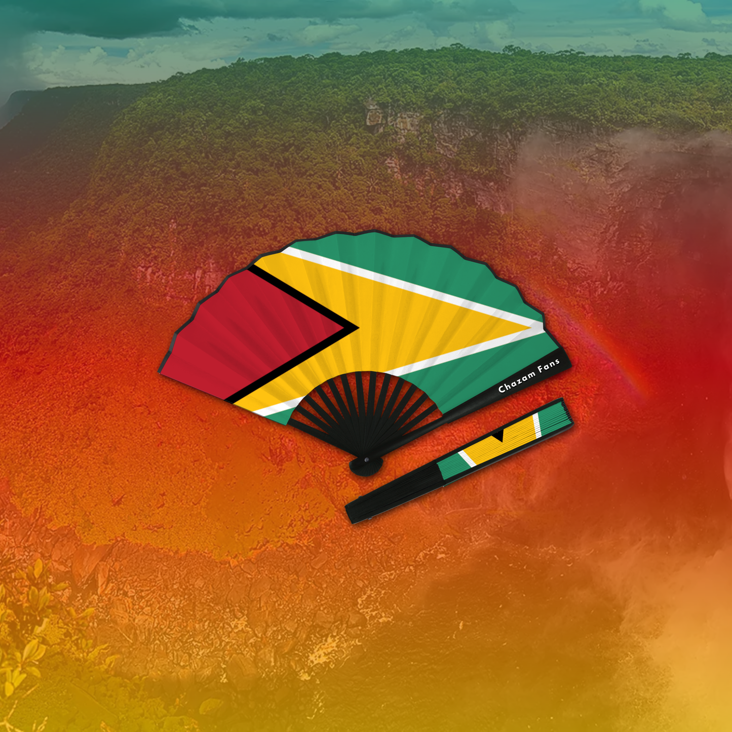 “Glorious Guyana ” MINI Chazam Fan