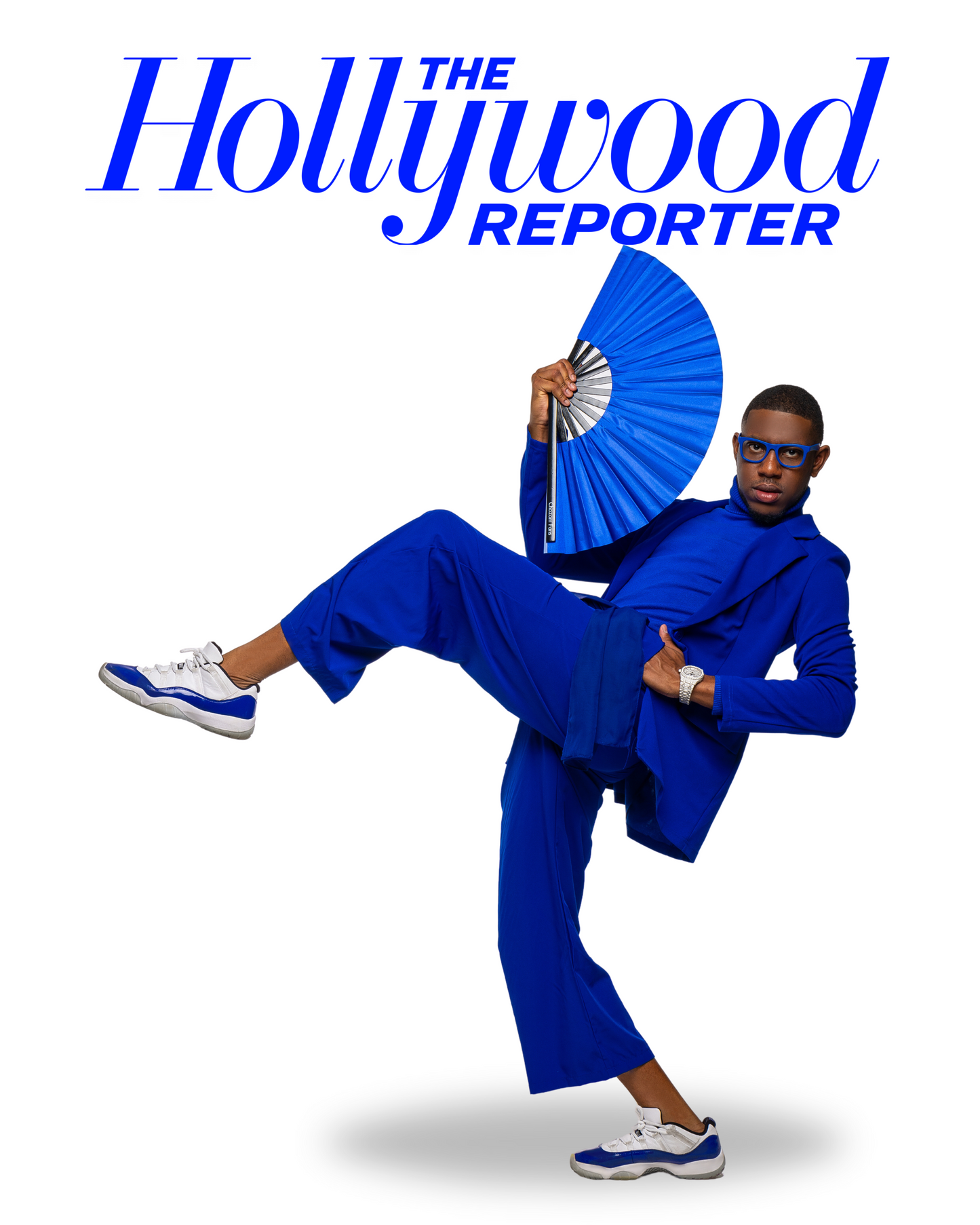 “Hollywood Reporter Blue” Chazam Fan