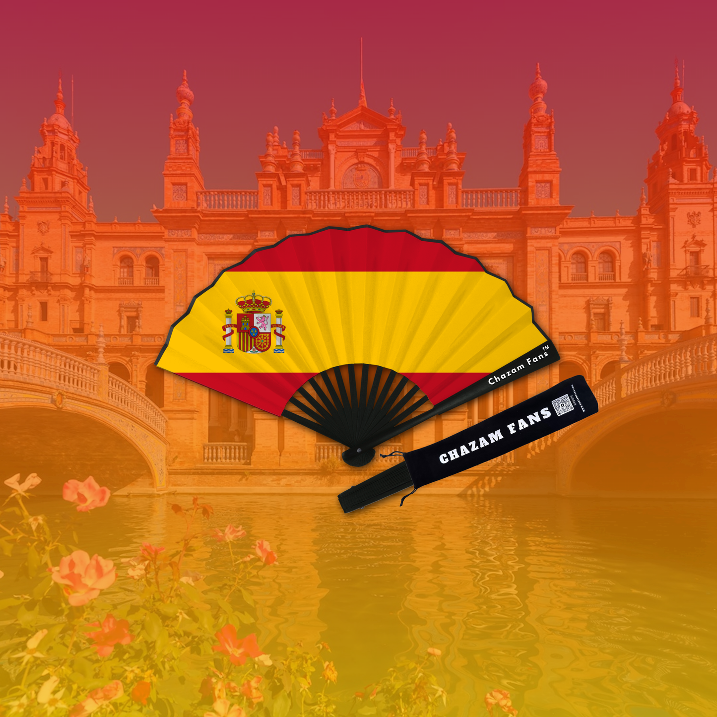 Cultural Flag Clack Fan By Chazam Fans™