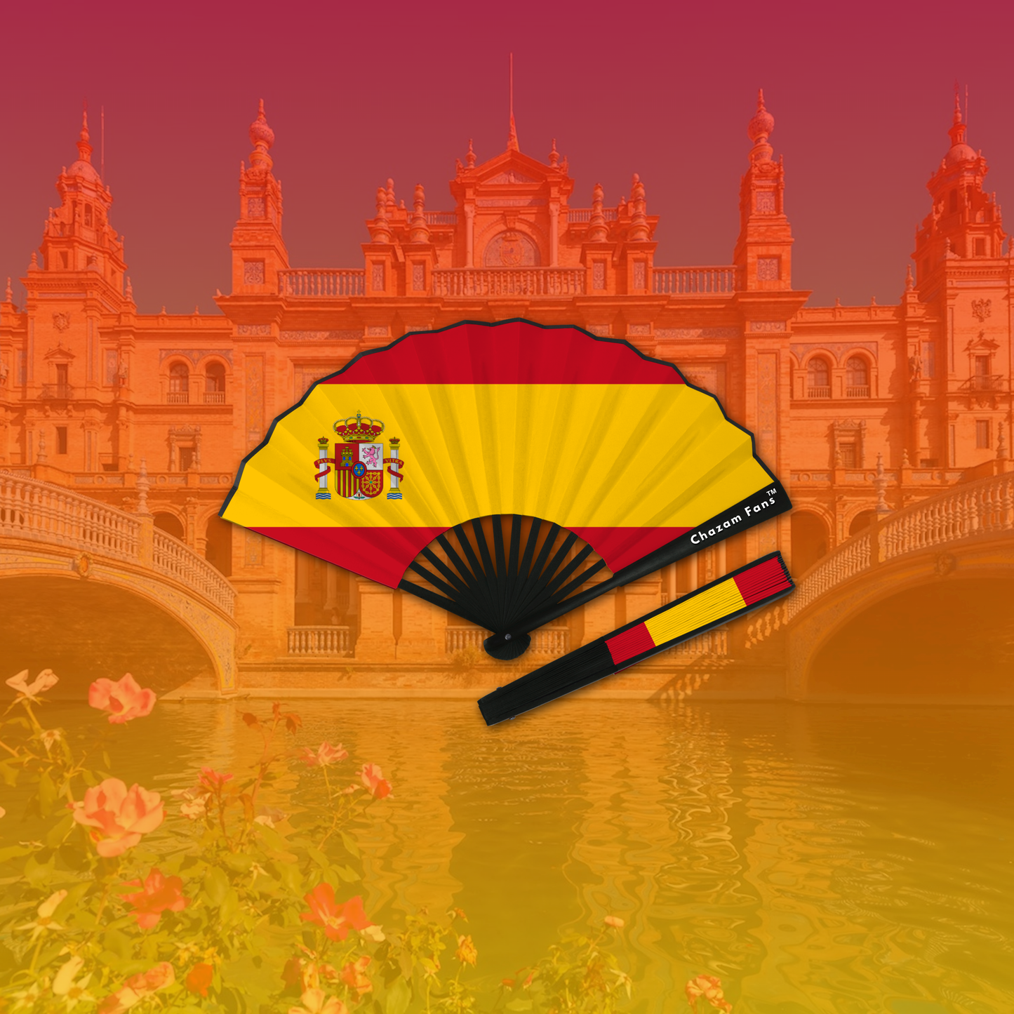 Cultural Flag Clack Fan By Chazam Fans™
