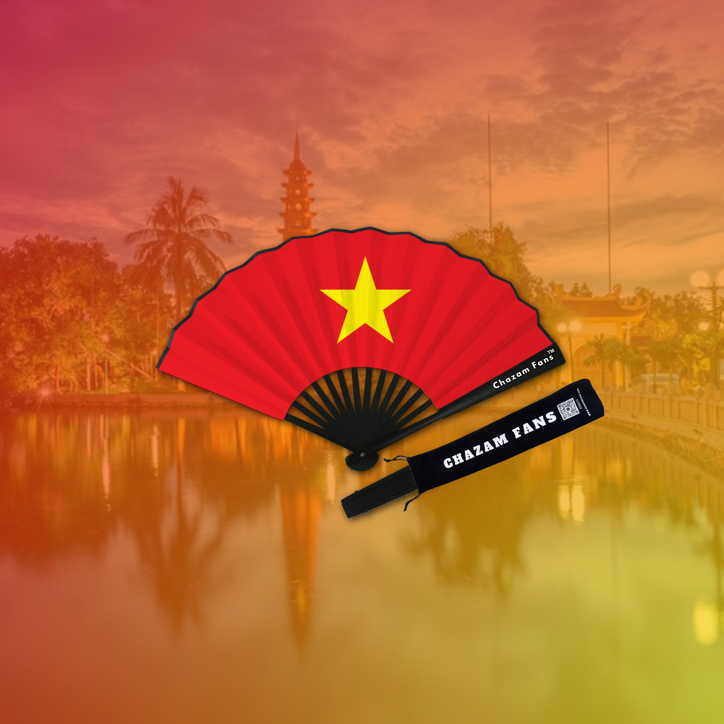 Cultural Flag Clack Fan By Chazam Fans™